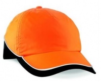 Orange High Viz Baseball Cap Beechfield B135